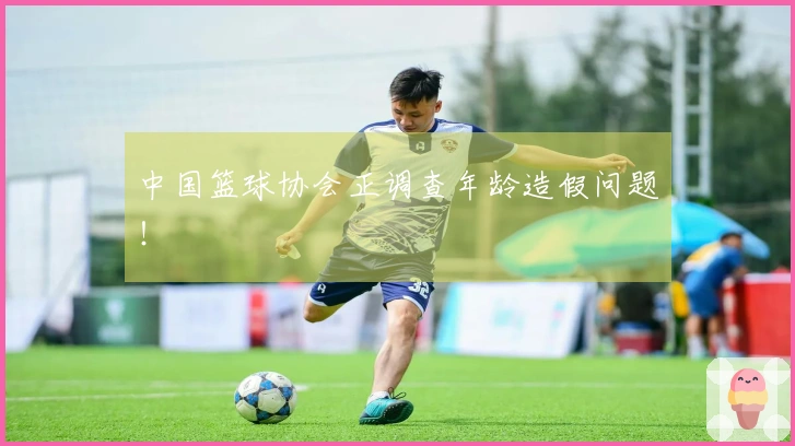 中国篮球协会正调查年龄造假问题！